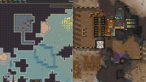 Both are growing and developing, one is just more mature. . Dwarf fortress vs rimworld
